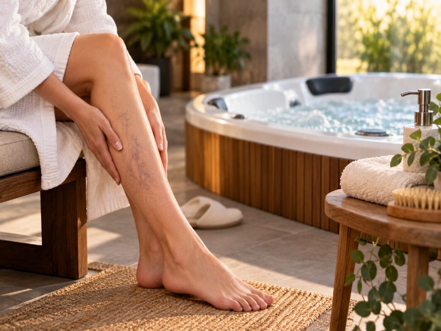 تاثیر جکوزی بر واریس
