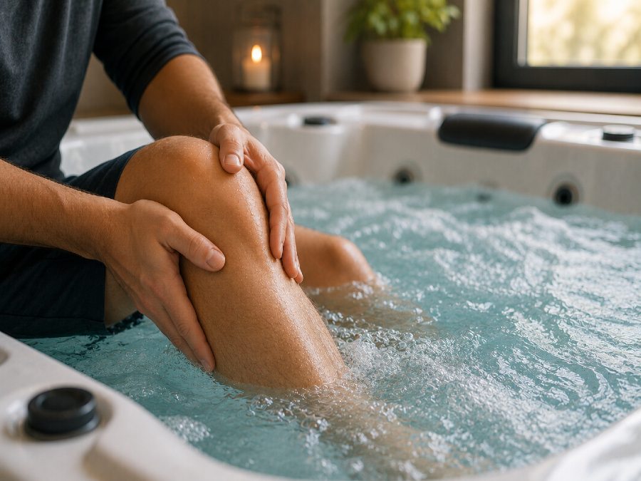 فواید جکوزی برای زانو