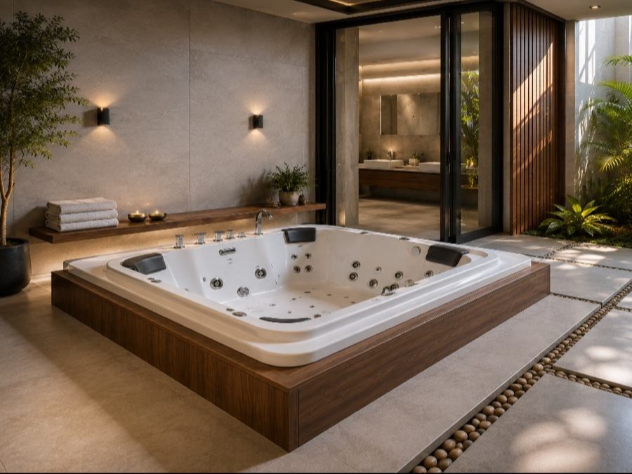 ابعاد استاندارد جکوزی ابعاد استاندارد جکوزی