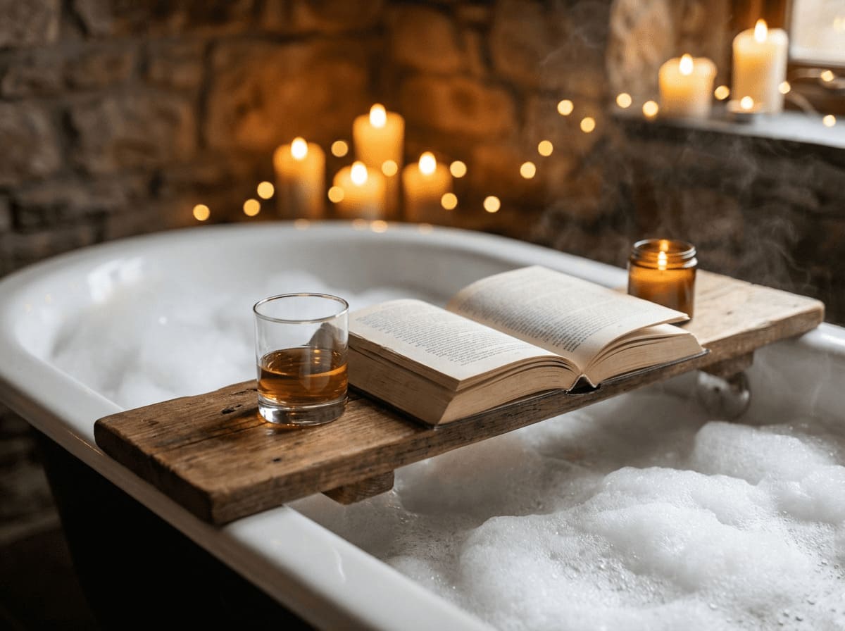 delighful bathtub scene